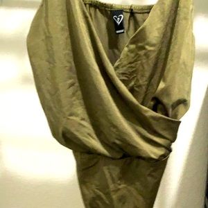Windsor Olive Bodysuite!